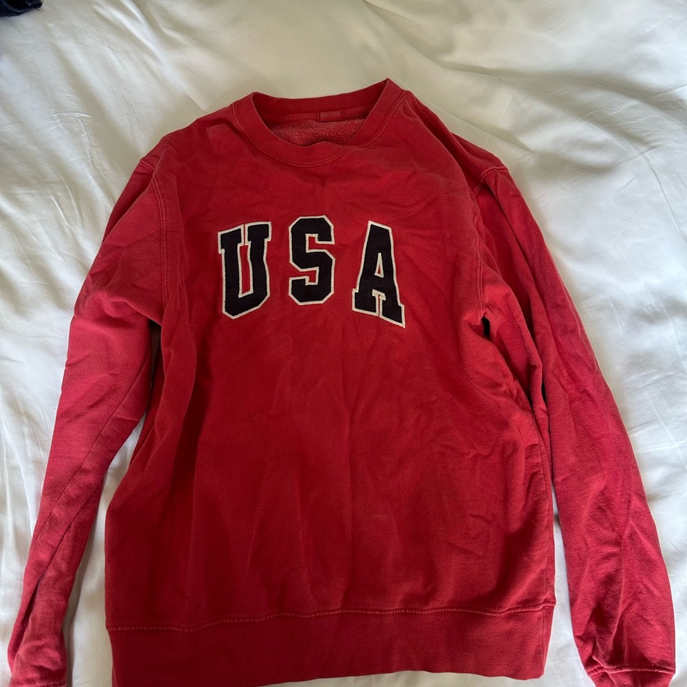 Brandy Melville - Women’s Red USA Sweater